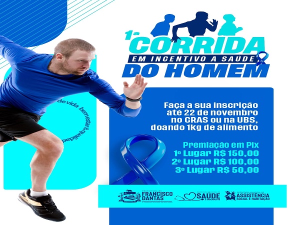 1ª Corrida de Incentivo à Saúde do Homem